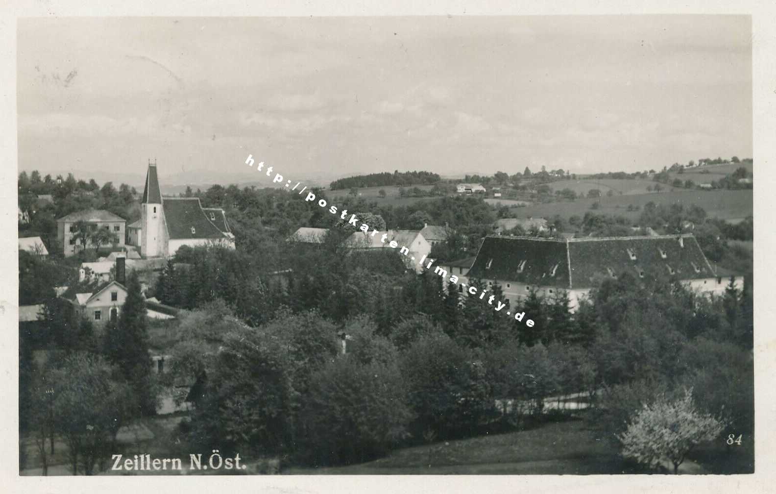 Zeillern Ortsansicht 1932